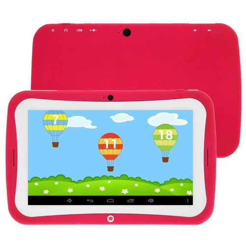 Tablette Tactile Enfant Jouet Éducatif 7' Android Jelly Bean Yokid Rose 8 Go + SD 16Go YONIS