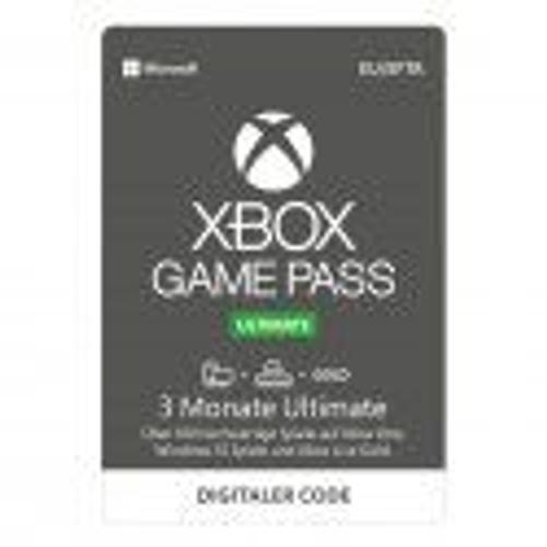 Game Pass Ultimate 3 Mois