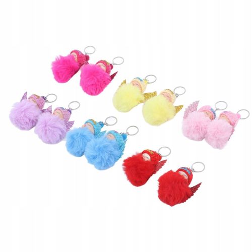 12 pieces porte-clés pendentif bébé endormi