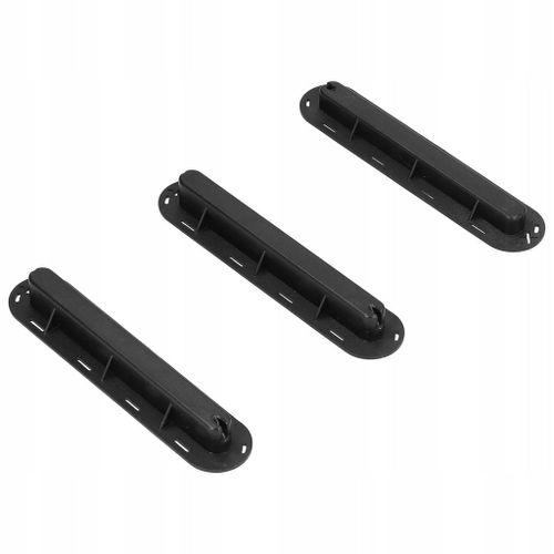 3 Pieces/Ensemble Planche De Surf Gouvernail Rainure Plastique