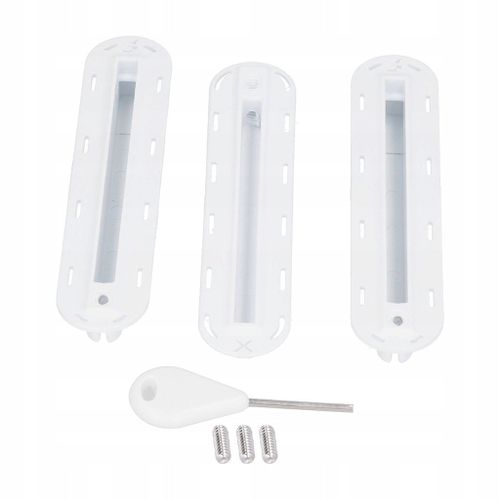 3 Pieces/Ensemble Planche De Surf Gouvernail Rainure Plastique