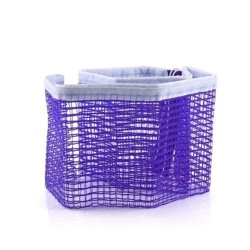 Filet De Tennis Portable En Nylon Bleu