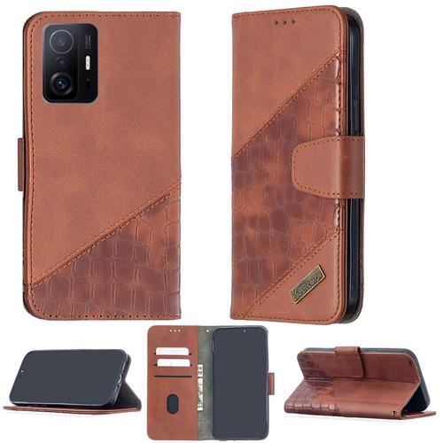 Coque Pour Xiaomi 11t Coque Compatible Avec Xiaomi 11t Coque Etui Housse Case Cover Bf04 Brown