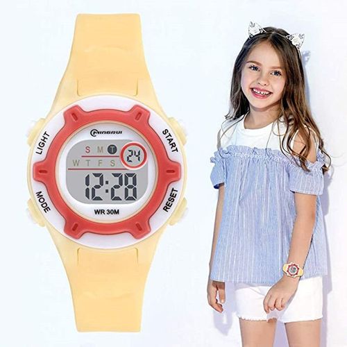 Montre Enfant Numérique Pour Garçon Fille Étanche Led Lumière Extérieur Sport Digitale Montres