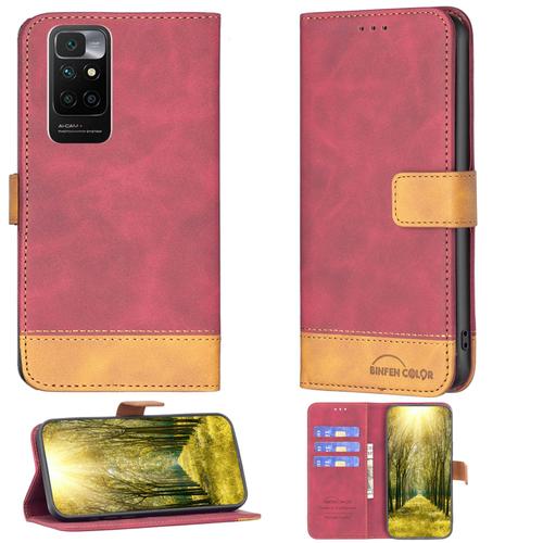 Coque Pour Xiaomi Redmi 10 Coque Compatible Avec Xiaomi Redmi 10 Coque Etui Housse Case Cover Bf11 Red