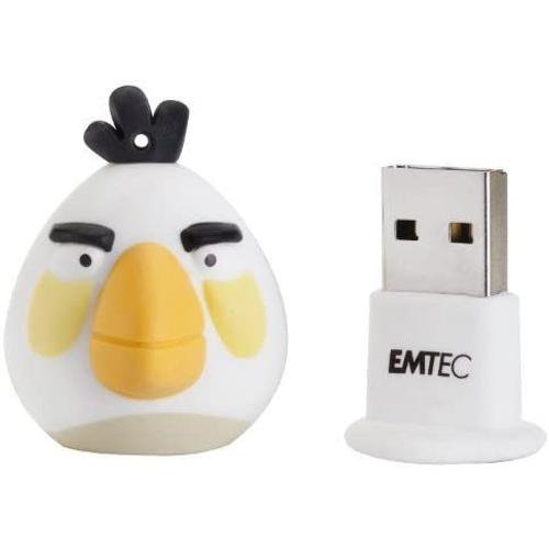 EMTEC Angry Birds 4 GB USB 2.0 Flash Drive, White Bird