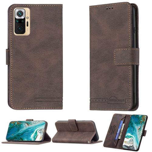 Coque Pour Xiaomi Redmi 10 Pro Coque Compatible Avec Xiaomi Redmi 10 Pro Coque Etui Housse Case Cover Bf09 Brown