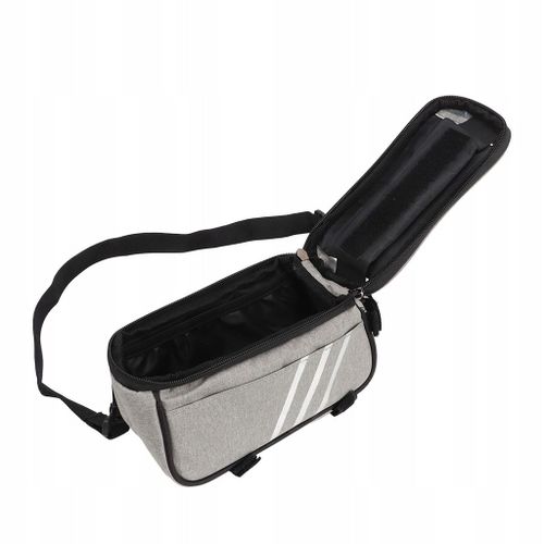 Sac Pour Le Cadre Avant Du Téléphone De Vélo Gris