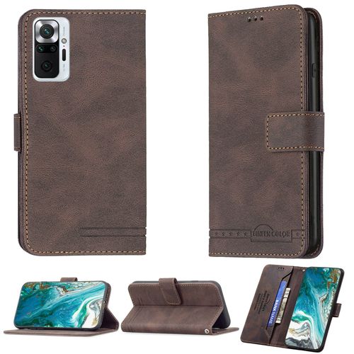 Coque Pour Xiaomi Redmi Note 10 Pro Coque Compatible Avec Xiaomi Redmi Note 10 Pro Coque Etui Housse Case Cover Bf09 Brown