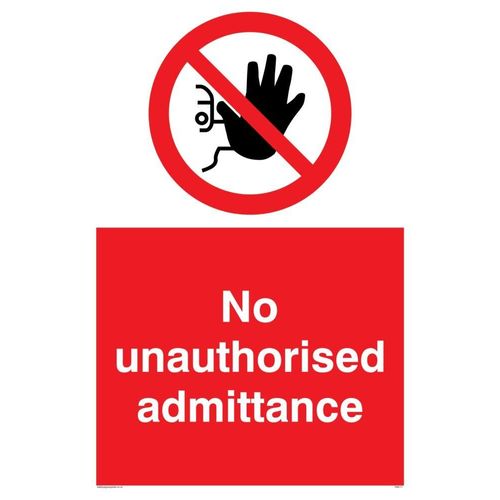 Aucune Admission Non Autorisée-Générique