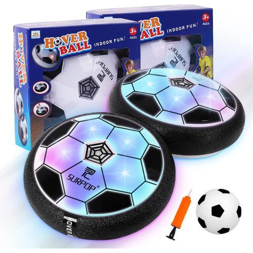 Cadeaux de jouets de football pour enfants garçons, 2pcs ballons de football  lumineux pour 3 4 5 6 7 8 9 10 ans cadeaux de ballon à bulles d'intérieur