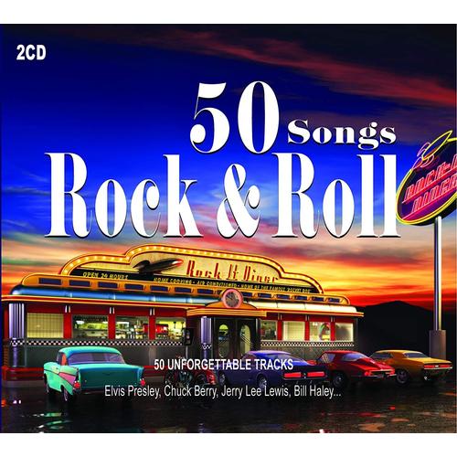 2cd 50 Songs Rock Roll Elvis Presley Pete Johnson Chuck Berry Ray Charles Rock Roll Music Preferenze