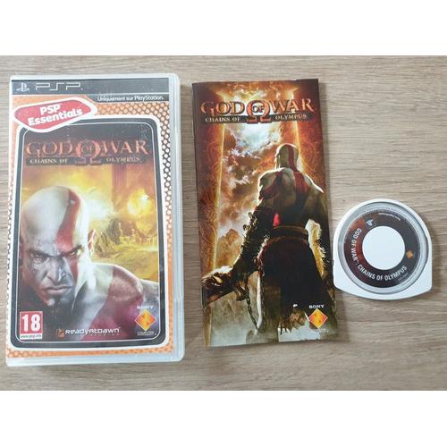 Jeu Playstation Psp God Of War Chains Of Olympus