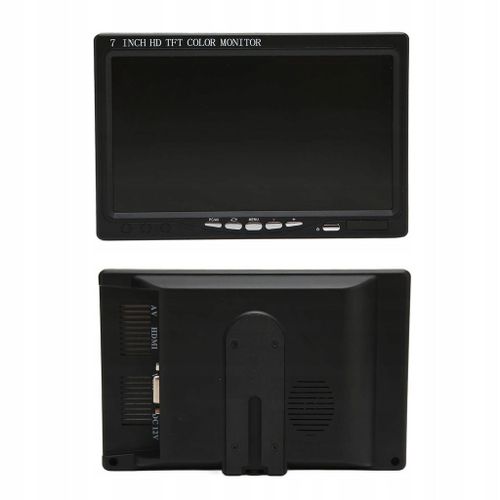 Moniteur de voiture VGA AV HD 7 pouces
