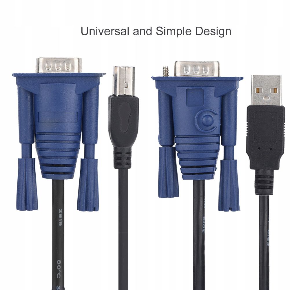 Cble de commutation KVM 1,4 m USB 2.0 - 3