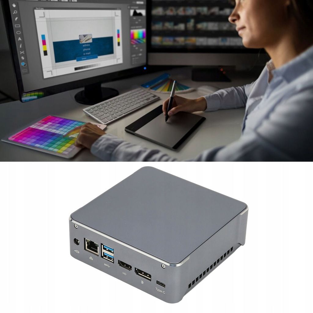 Mini PC I7 1165G7 12 Go 512 Go double DDR4 64 Go 2,4 G - 5
