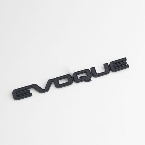 Evoque-Danemark Ge Logo Emblème 3d, Lettres De Voiture En Métal, Autocollant Pour Land Rover Range Denim Bleach