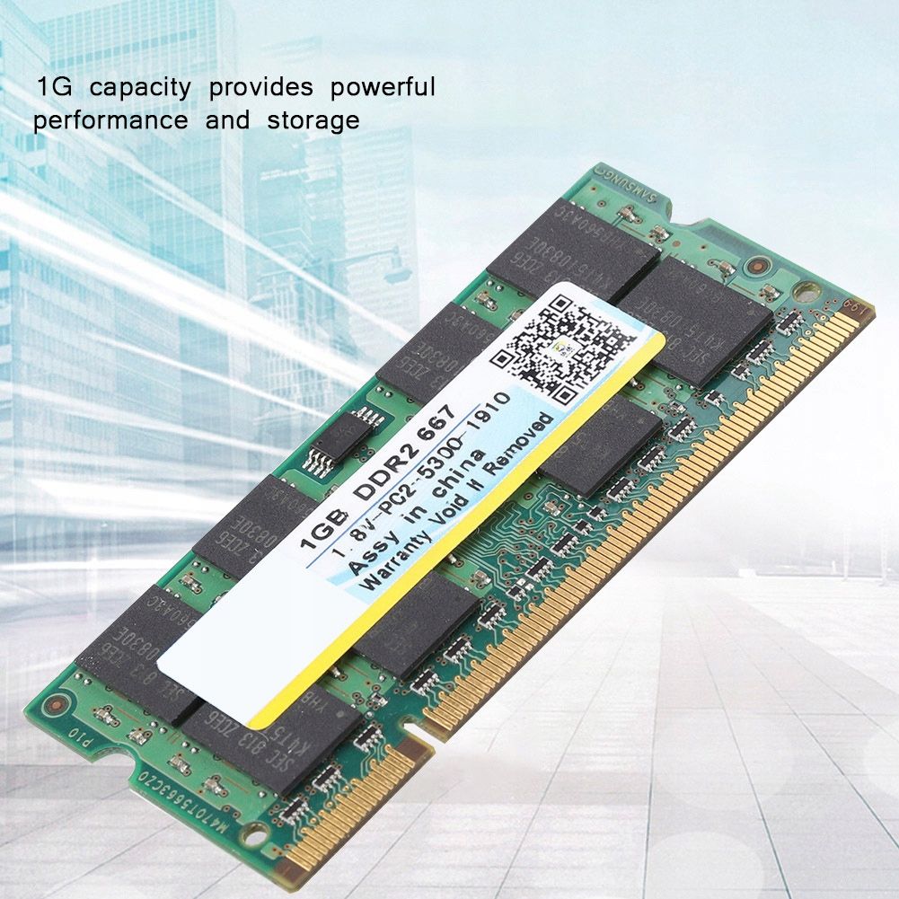 Module de mmoire Xiede DDR2 667 1,8 V 1 Go - 5