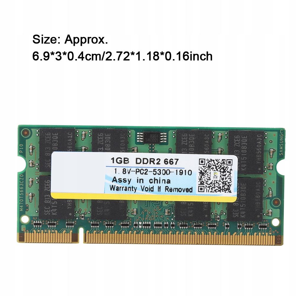 Module de mmoire Xiede DDR2 667 1,8 V 1 Go - 6