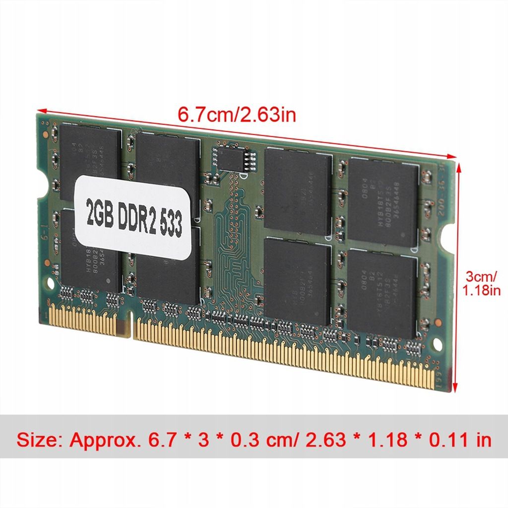 2 Go DDR2 533 MHz 200 broches pour carte mere d'ordinateur p... - 6
