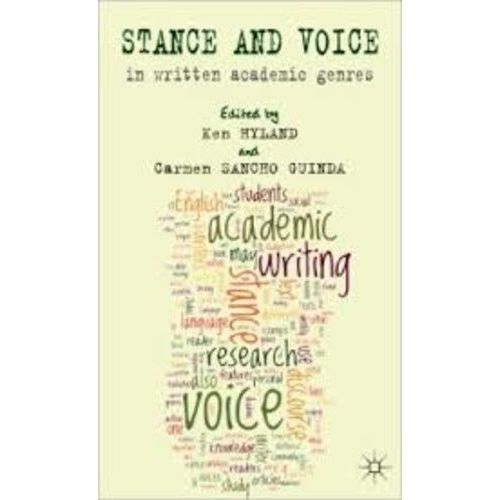 Stance And Voice In Written Academic Genres