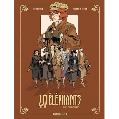 40 Éléphants Cycle 1 Tome 1 - Florrie, Doigts De Fée