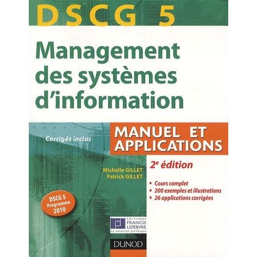 Management Des Systèmes D'information Dscg5 - Manuel Et Applications