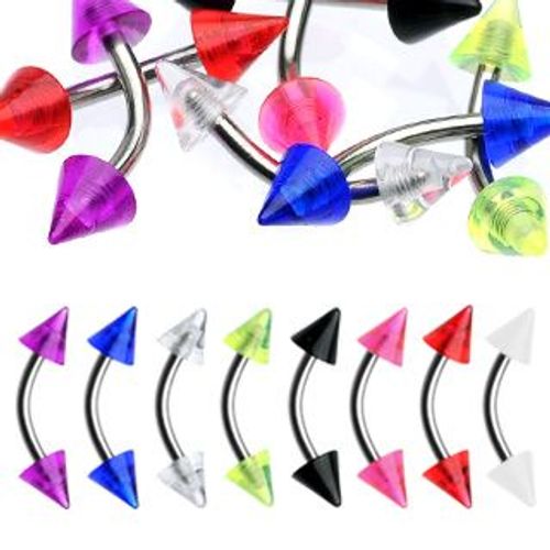 Lot 8 Piercings Arcade Ulric Barre Acier Chirurgical Inoxydable Anti Allergique Sourcil Oreille Cartilage Tragus Helix Barbell Lovepiercing