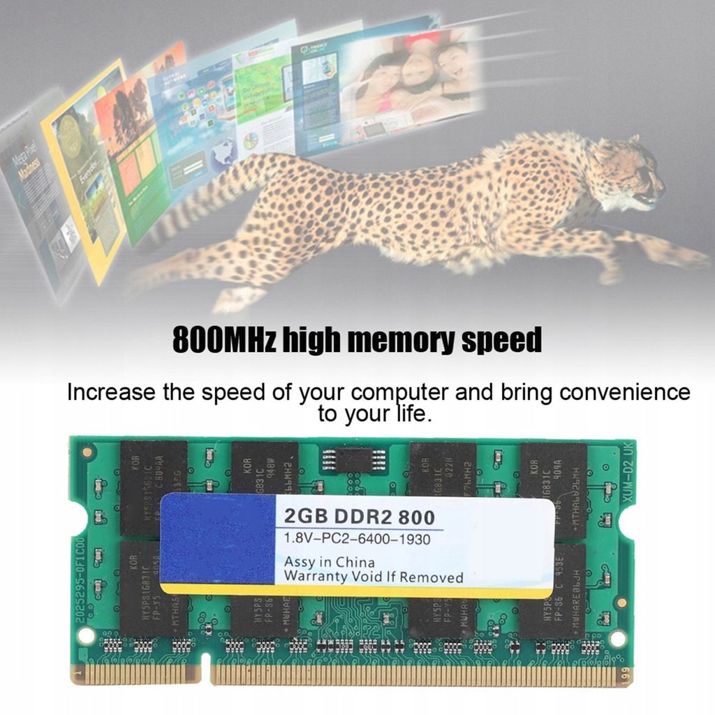 Xiede DDR2 800Mhz 2G 1.8V 200Pin pour Ordinateur Portable - 5