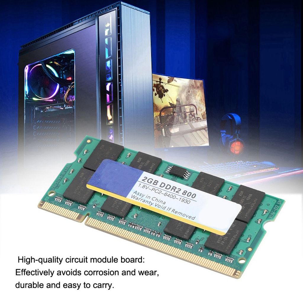 Xiede DDR2 800Mhz 2G 1.8V 200Pin pour Ordinateur Portable - 6