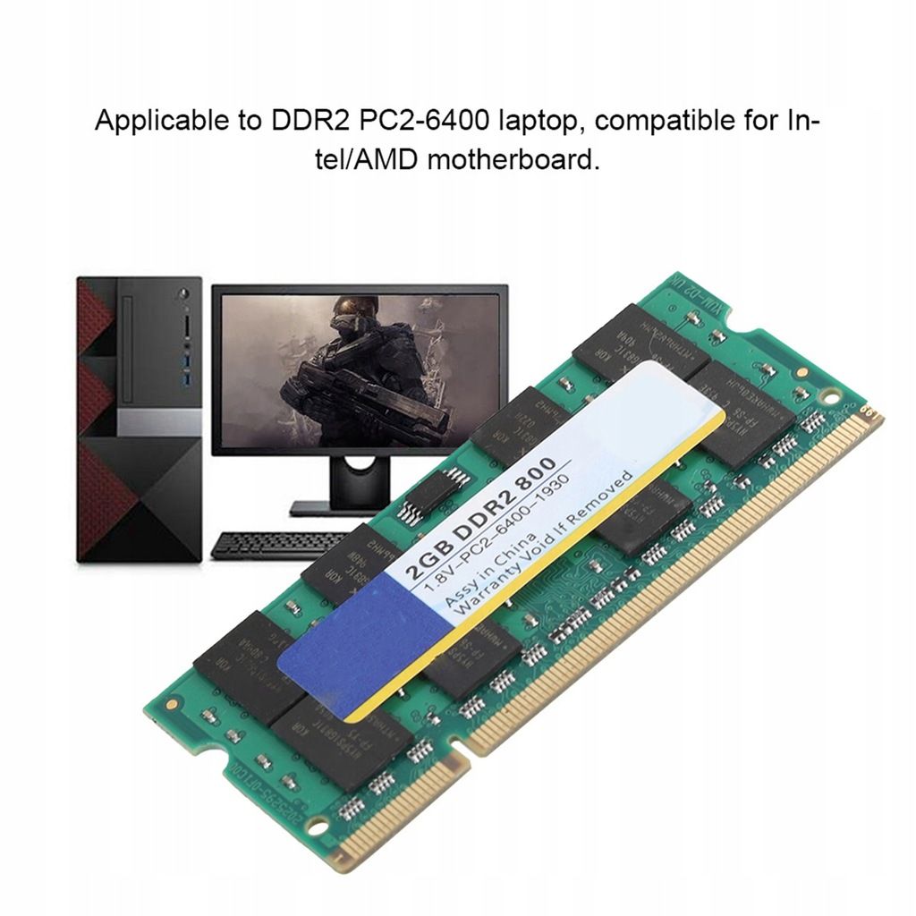 Xiede DDR2 800Mhz 2G 1.8V 200Pin pour Ordinateur Portable - 7