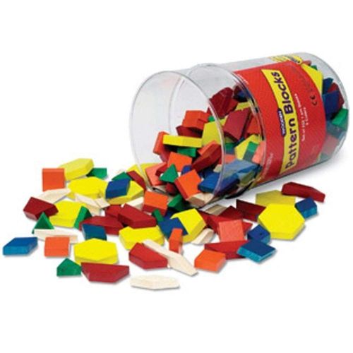 Formes En Bois De 1 Cm De Learning Resources (Jeu De 250)