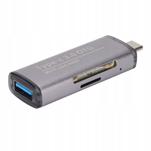 Lecteur de carte de type C Adaptateur de carte multifonctionnel