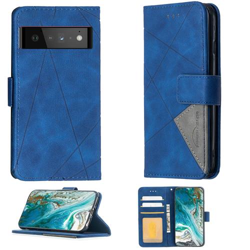 Coque Pour Google Pixel 6a Coque Compatible Avec Google Pixel 6a Coque Etui Housse Case Cover Bf-05 Blue