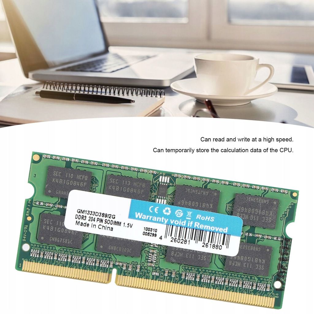 RAM DDR3 2/4 Go 1333 MHz 204 broches stable, - 5