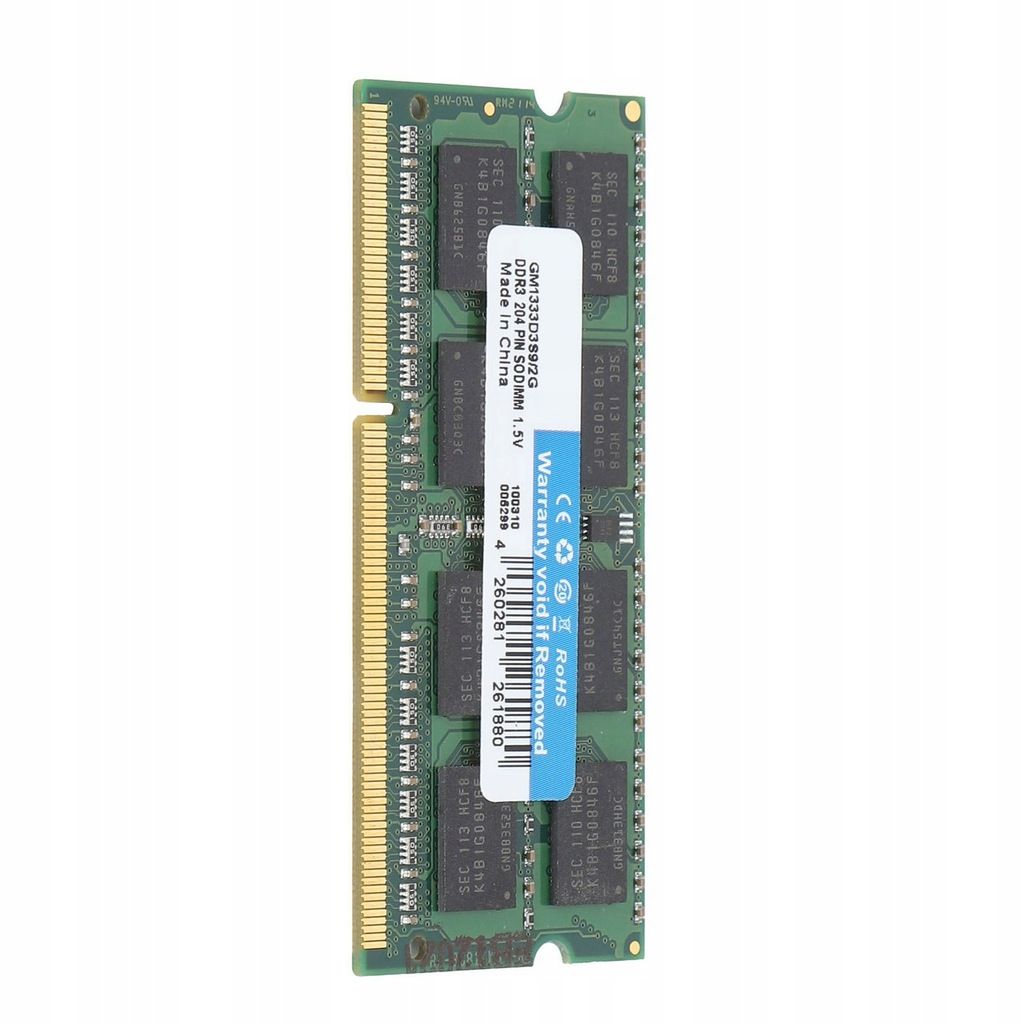 RAM DDR3 2/4 Go 1333 MHz 204 broches stable, - 6