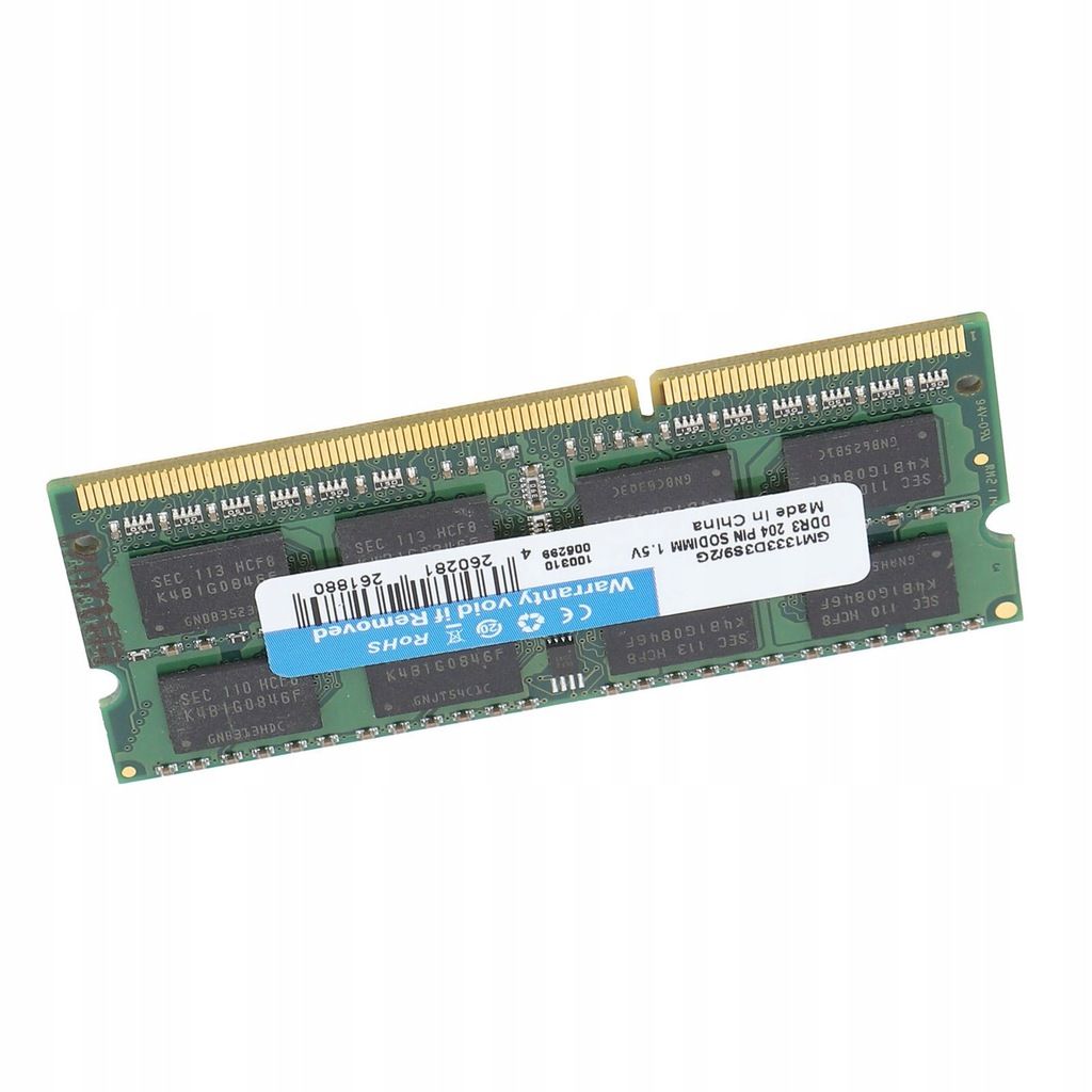 RAM DDR3 2/4 Go 1333 MHz 204 broches stable, - 7