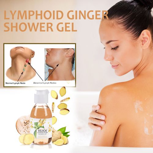Le Gel Douche Sculptant Pour Le Corps Lymphatique Au Gingembre Raffermit La Peau, Nettoie Et Drague, Soulage L'enflure Lymphatique Et L'amincissement 
