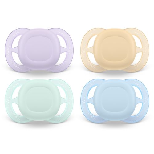 Lot De 2 Sucettes Ultra Start 0/2 Mois Color - Philips Avent