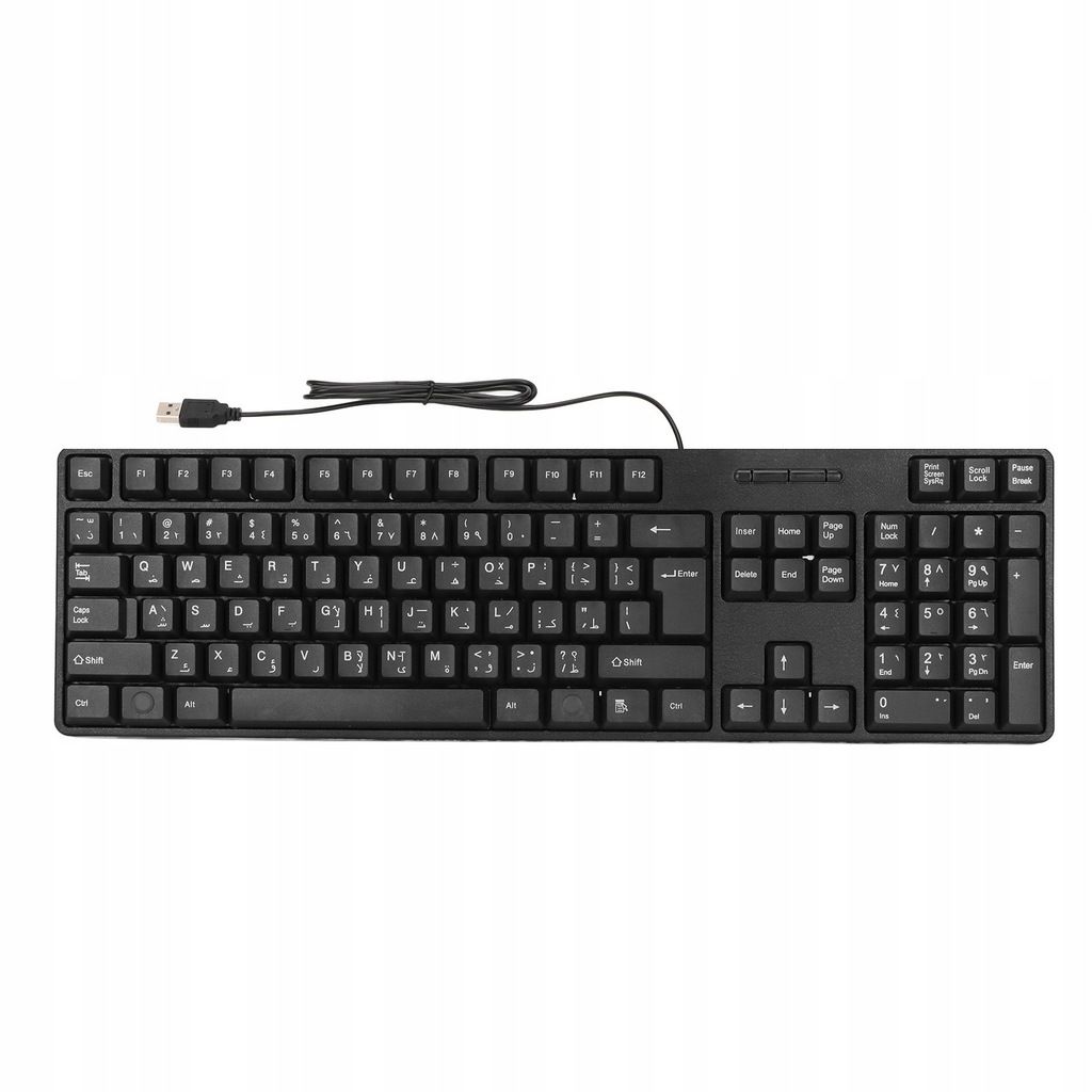 Clavier arabe 104 touches interface USB - 2
