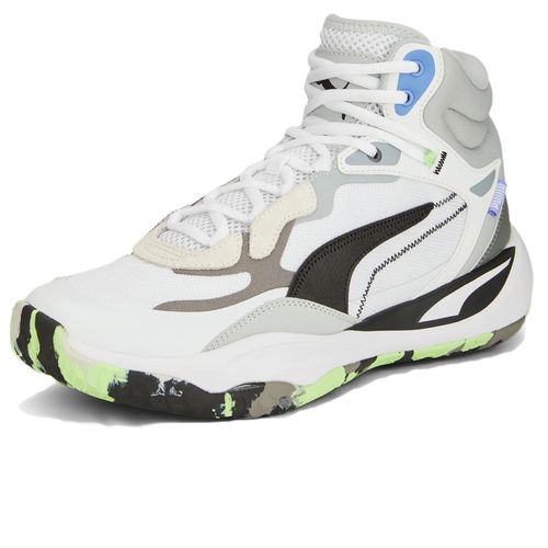 Chaussures Playmaker Pro Mid 377902s04 Rouge