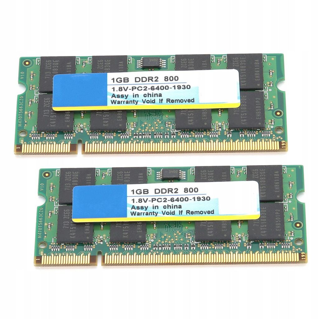 2 modules de mmoire Xiede DDR2 1 Go 800 Mhz. - 3
