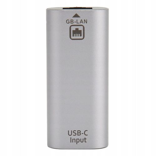 Adaptateur Type-C vers RJ45 Plug and Play 1000Mbps