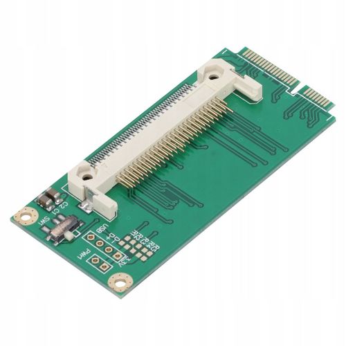Convertisseur de carte CF Carte PCIE verte portable