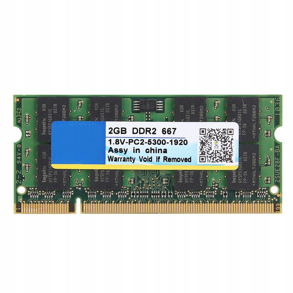 Xiede DDR2 667 MHz 2 Go 200 broches pour mmoire d'ordinateu... - 2