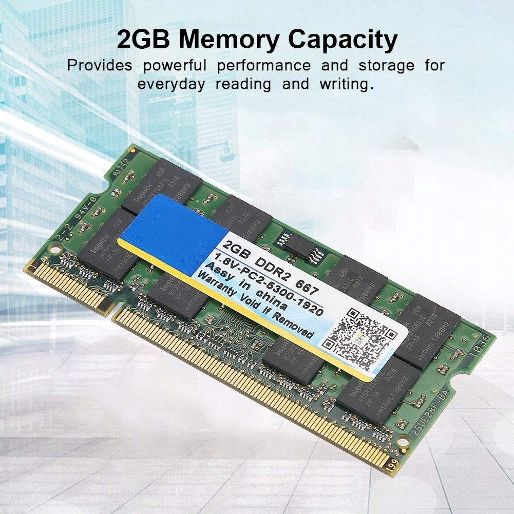 Xiede DDR2 667 MHz 2 Go 200 broches pour mmoire d'ordinateu... - 5