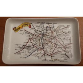 Cendrier Metro De Paris En Porcelaine De Limoges