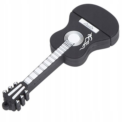 Forme de guitare de dessin animé mignon de lecteur flash USB