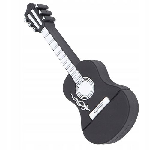 Forme de guitare de dessin animé mignon de lecteur flash USB