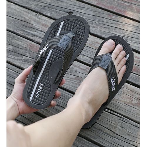 Pantoufles D'été Pour Hommes,Tongs De Plage,Sandales Non Aldes,Chaussures Plates Décontractées,Chaussures D'intérieur Pour Hommes,Diapositives D'extérieur,Grande Taille 47